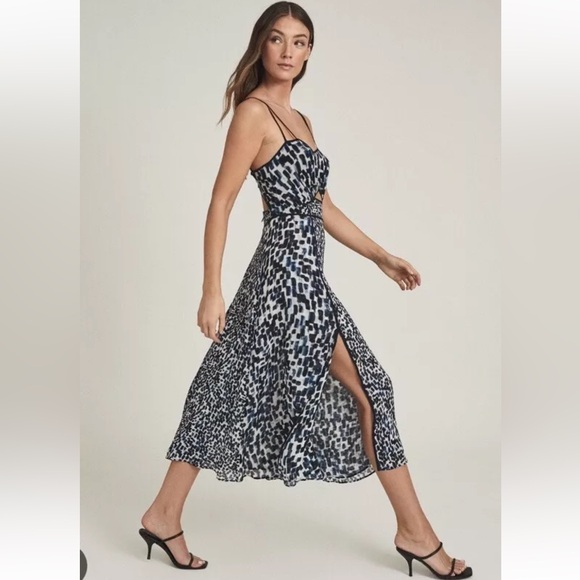 Reiss Nerissa Midi Dress NWT - Picture 3 of 8